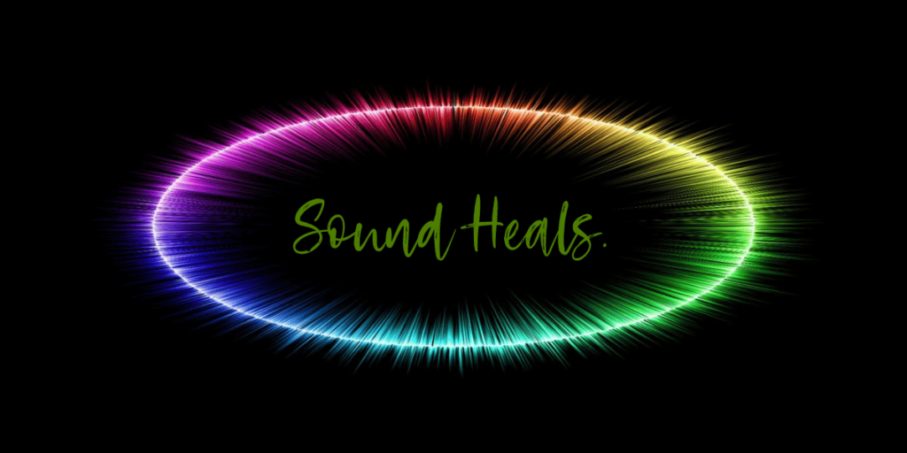 Sound heals. Sound vibrations have been shown to have positive affects on the brain and the nervous system.